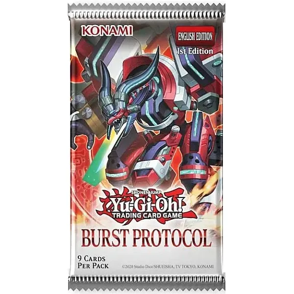 Yu-Gi-Oh! Burst Protocol Booster Pack - cover