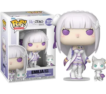 Funko POP Re:Zero Emilia w/ Puck 9cm - Zaprešić