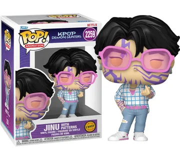 Funko POP KPop Demon Hunters Jinu w/ Patterns CHASE 9cm - cover