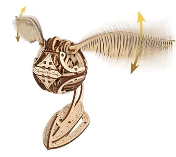 Harry Potter Golden Snitch Wooden Construction Craft Set 16.5cm - Zaprešić
