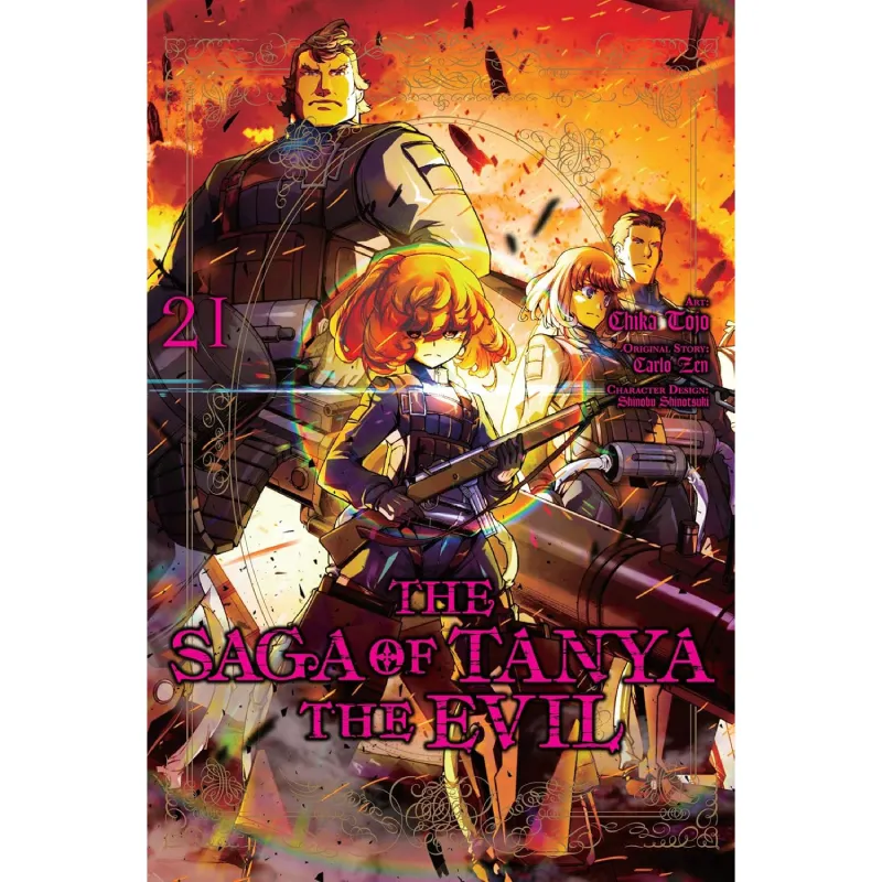 The Saga of Tanya the Evil vol. 21 - cover