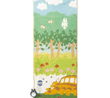 Ručnik My Neighbor Totoro Catbus On It's Way 34x80cm - cover