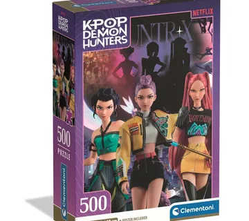 Puzzle KPop Demon Hunters 500kom + poster - Zaprešić