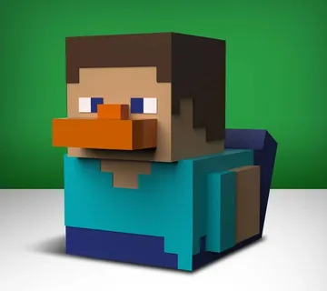 Minecraft Steve TUBBZ 1st Edition 10cm - cover