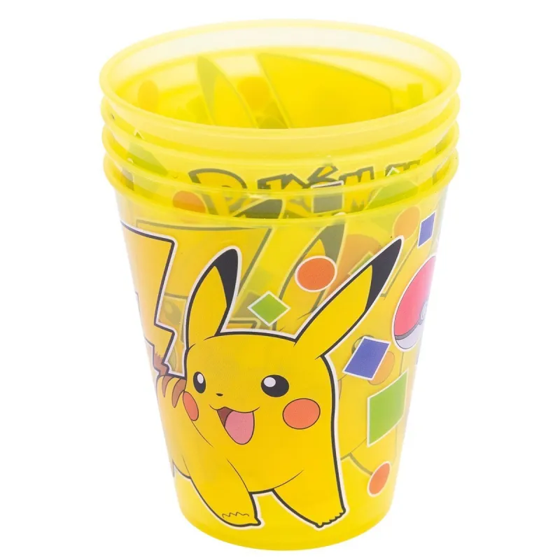 Čaša set Pokemon 285ml 4kom - cover
