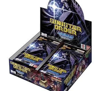 Digimon Card Game Sinister Order EX10 Booster Box - cover