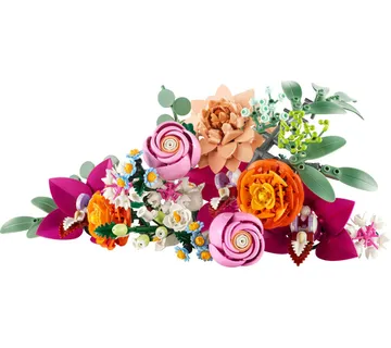 LEGO Botanicals Pretty Pink Flower Bouquet 10342 - cover