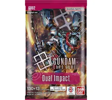 Gundam Card Game Dual Impact Booster Pack GD02 - cover