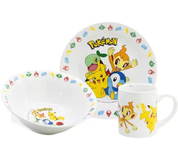 Pribor za jelo keramički Pokemon - Zaprešić