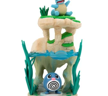 Pokemon Select Shoreside Lake Poliwag & Squirtle 15cm - cover