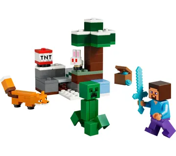 LEGO Minecraft Steve's Taiga Adventure 21583 - cover
