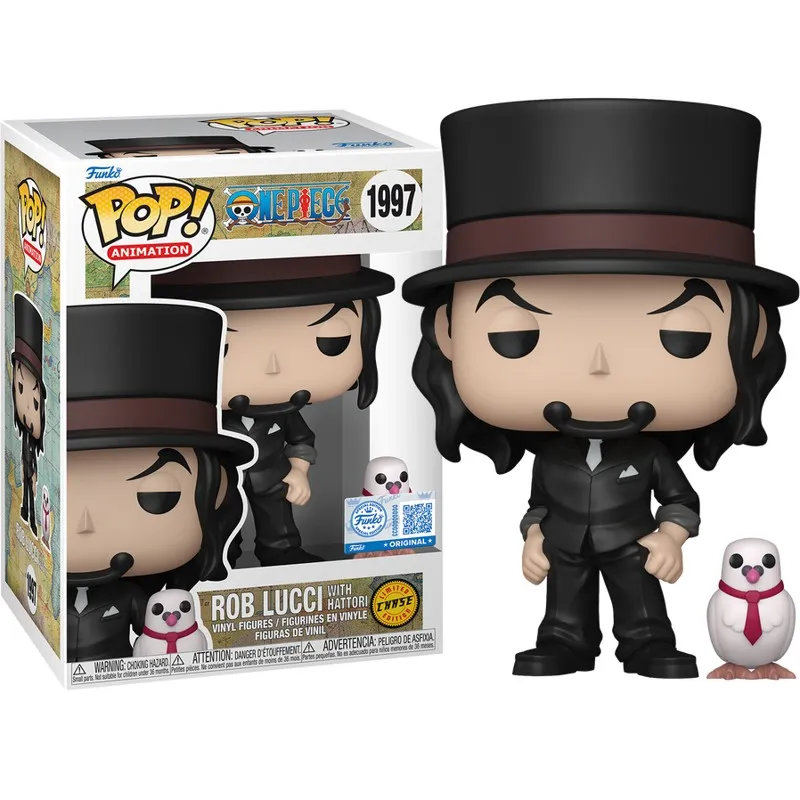 Funko POP One Piece Rob Lucci w/ Hattori CHASE 10cm - cover