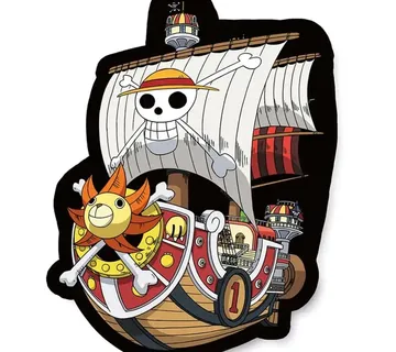 One Piece Thousand Sunny jastuk 45cm - cover