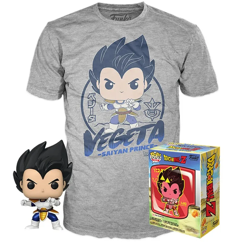 Funko POP & Tee Dragon Ball Z T-shirt XL Vegeta 9cm - cover