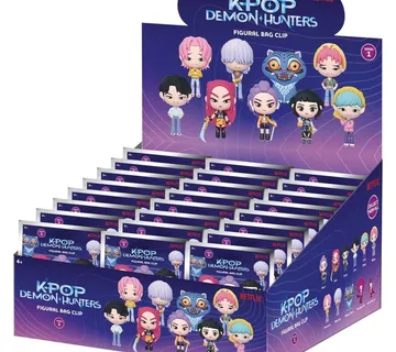 Privjesak KPop Demon Hunters 3D PVC Blind Bag 5cm - Zaprešić