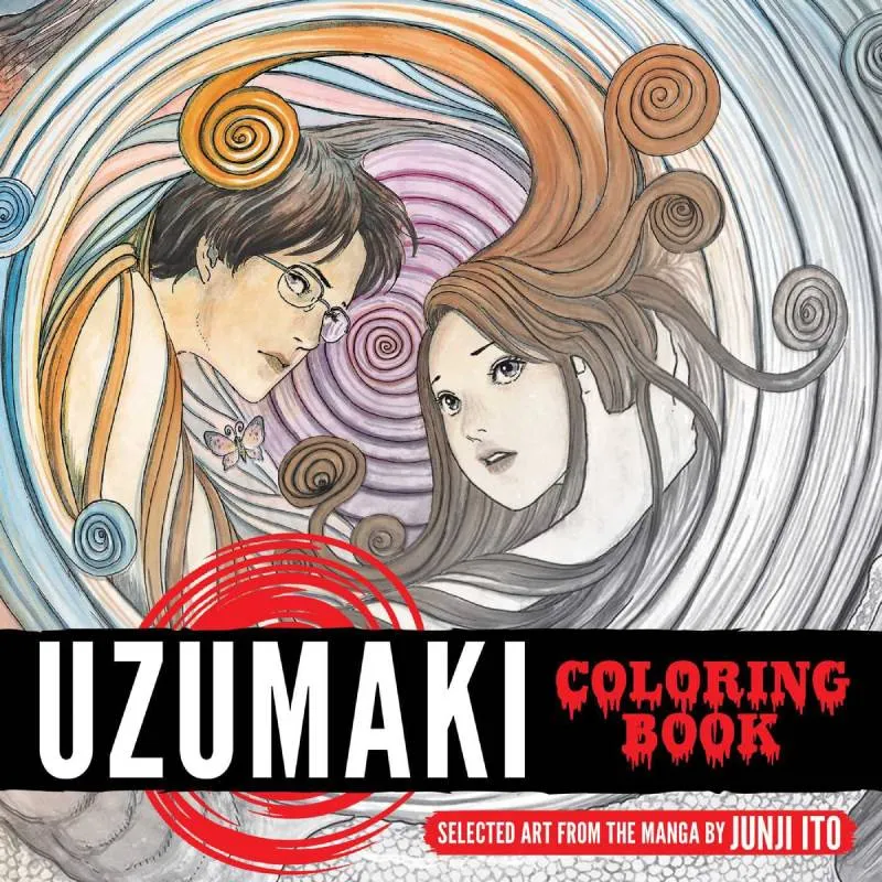 Uzumaki Coloring Book: The Art of the Manga - cover