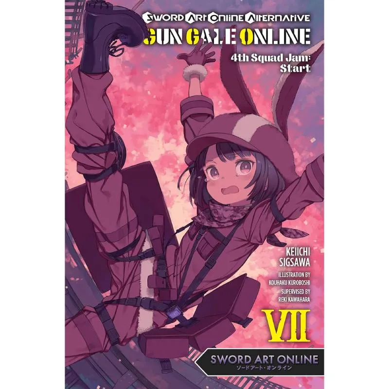 Sword Art Online Alternative Gun Gale Online vol. 07 4th Squad Jam: Start - cover