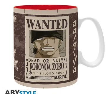 Šalica One Piece Wanted Zoro 460ml - Zaprešić