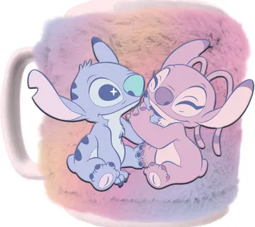 Šalica Disney Stitch & Angel Fuzzy 440ml - Zaprešić