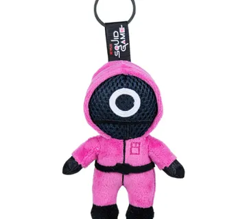 Plišani privjesak Squid Game Guard Krug 12cm - cover