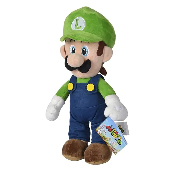Super Mario Luigi plišana igračka 20cm - cover