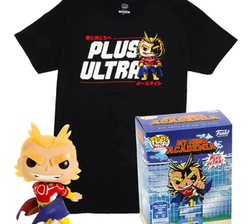 Funko POP & Tee MHA T-shirt L All Might (Glows in the Dark) 9cm - cover