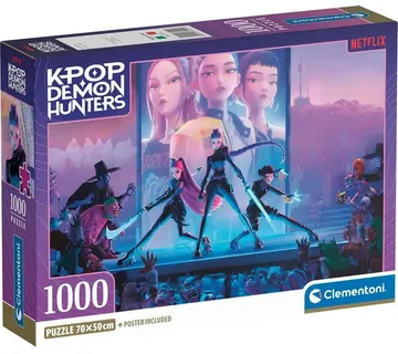Puzzle KPop Demon Hunters 1000kom + poster - Zaprešić