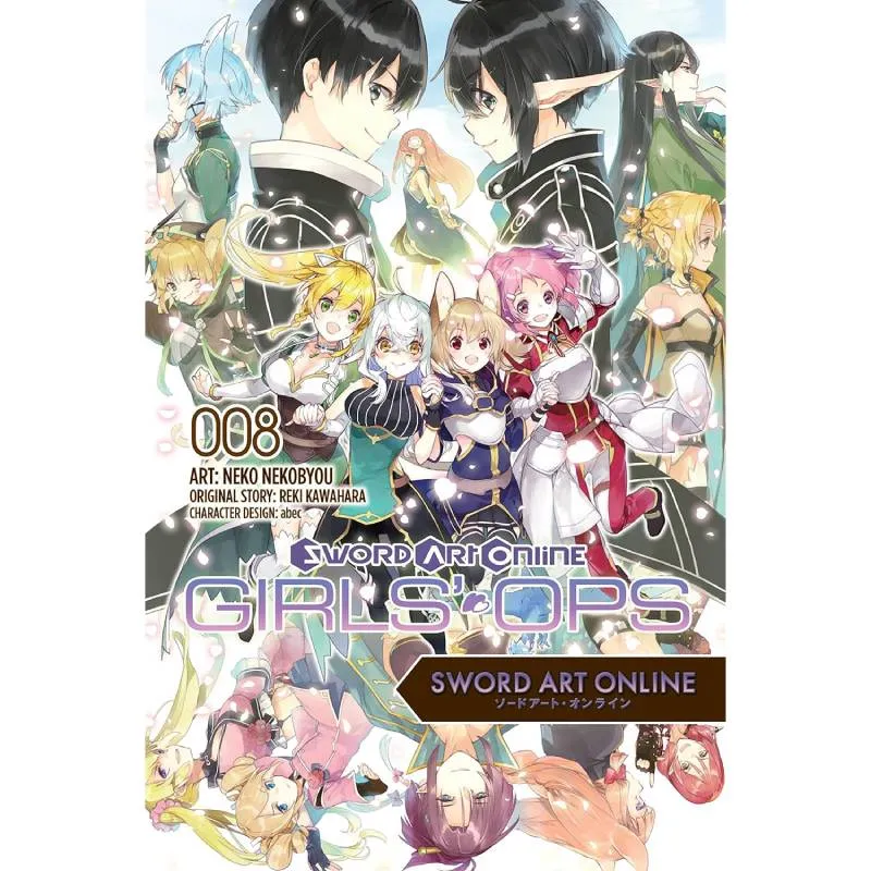 Sword Art Online Girls' Ops vol 8 - cover