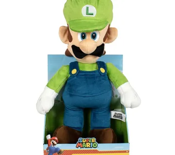 Super Mario Jumbo Luigi plišana igračka 50cm - Zaprešić
