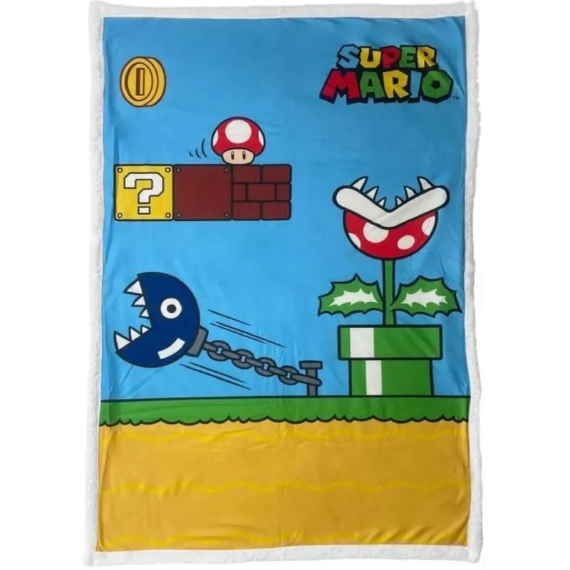 Deka Super Mario Bros 130x180cm - cover