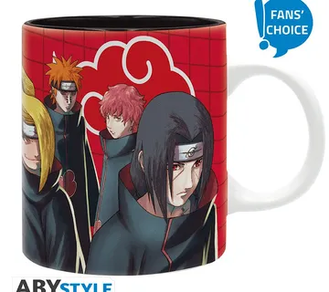 Šalica Naruto Shippuden Akatsuki Artwork 320ml - Zaprešić