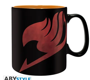Šalica Fairy Tail Lucy, Natsu & Emblem 460ml - cover