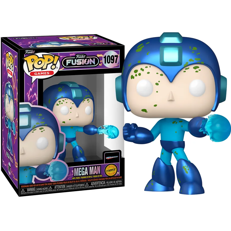 Funko POP Fusion Mega Man CHASE 9cm - cover