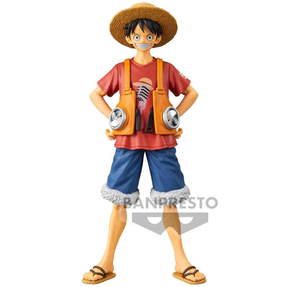 One Piece The Grandile Men vol.1 Luffy figura 16cm - cover
