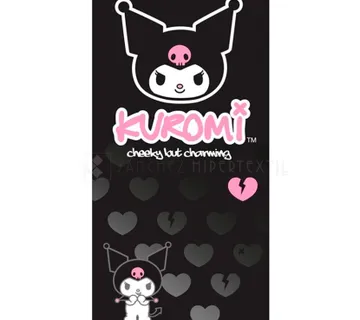 Ručnik za plažu Sanrio Kuromi 70x140cm - Zaprešić