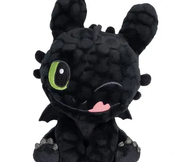 How to Train Your Dragon Toothless Happy plišana igračka 45cm - Zaprešić