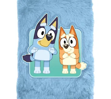 Bilježnica A5 Bluey plišana - Zaprešić
