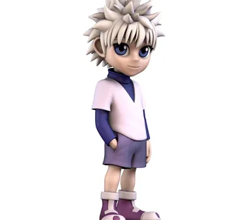 Hunter x Hunter Killua Minix figura 12cm - cover