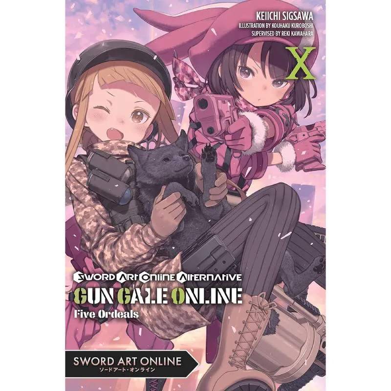 Sword Art Online Alternative Gun Gale Online vol. 10 Five Ordeals - cover