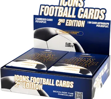 Club Legacyz Icons Football Cards 2nd Edition Blind Box - cover