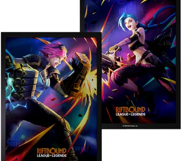 Riftbound Vendetta Art Sleeves Vi vs Jinx - Zaprešić