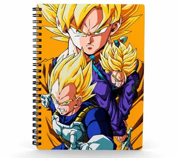 Bilježnica A5 Dragon Ball Z 3D-Effect Saiyans - Zaprešić