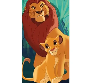 Ručnik za plažu Lion King 70x140cm - Zaprešić