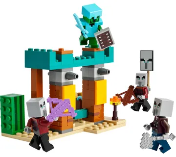 LEGO Minecraft The Illagers Desert Patrol 21267 - cover