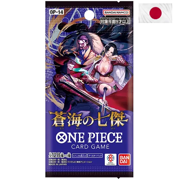 One Piece The Azure Sea's Seven Booster Pack (OP-14) JPN - cover