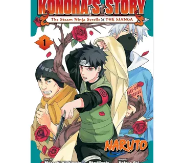 Naruto: Konoha's Story - The Steam Ninja Scrolls: The Manga vol. 1 - cover