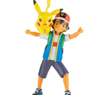 Pokemon Battle Feature Ash & Pikachu 11cm - Zaprešić