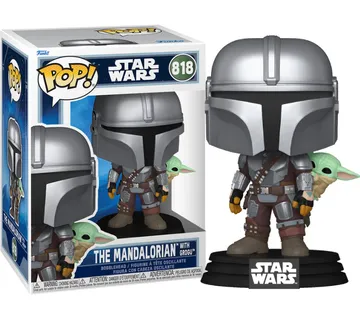 Funko POP Star Wars The Mandalorian with Grogu 9cm - cover