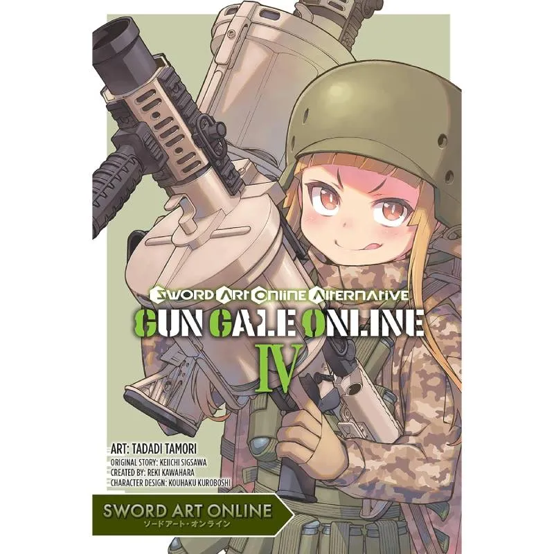 Sword Art Online Alternative Gun Gale Online vol. 04 - cover