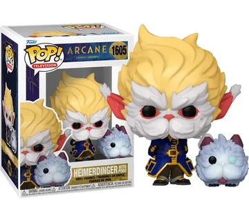 Funko POP Arcane League of Legends Heimerdinger w/ Poro 9cm - cover